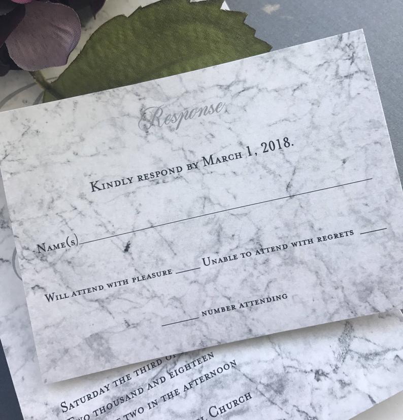 Marble Invitation Suite