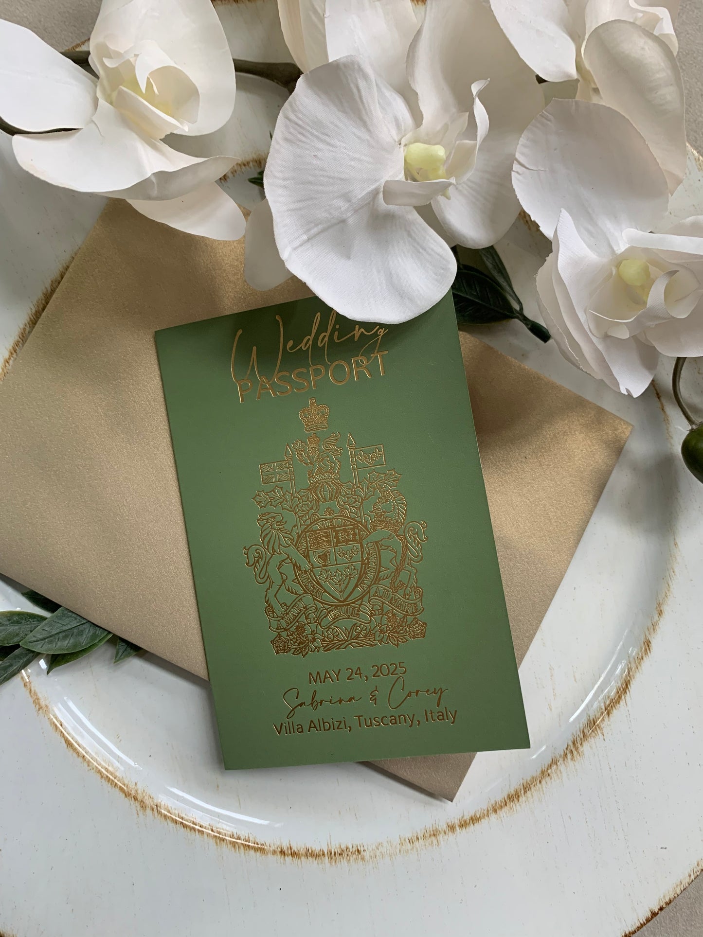 Passport Invitation Suite