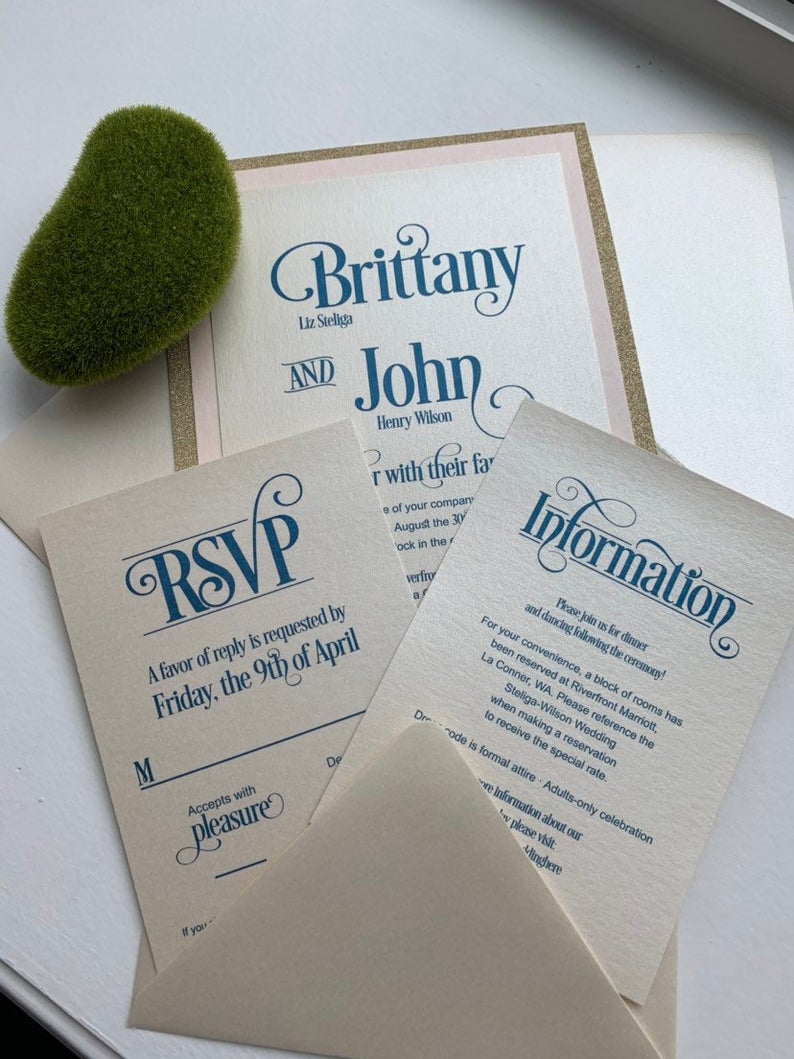 Brittney Invitation Suite