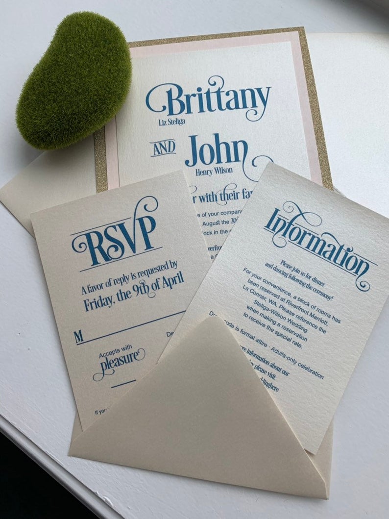 Brittney Invitation Suite