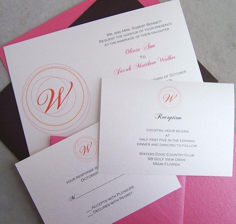 Oliva Invitation Suite