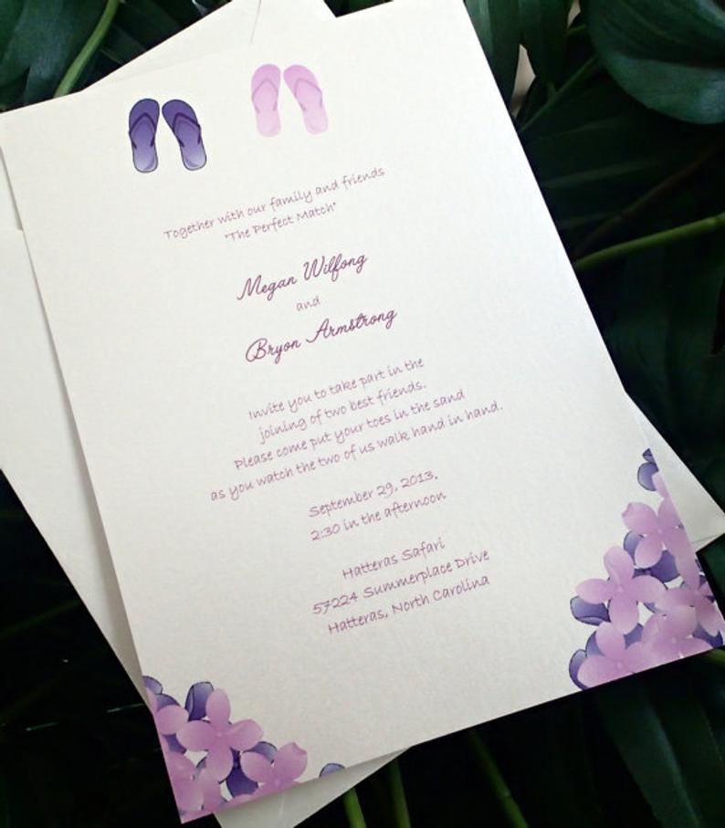 Flip Flop Invitation Suite