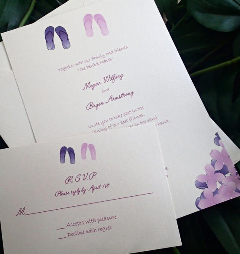 Flip Flop Invitation Suite