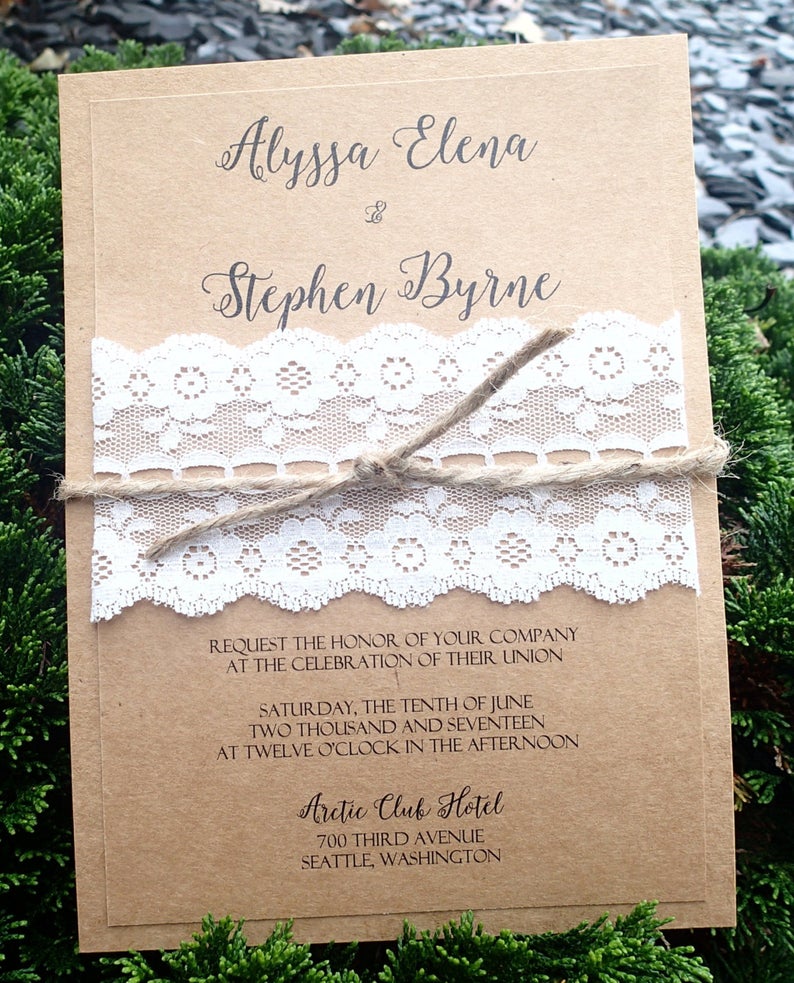 Lacie Invitation Suite