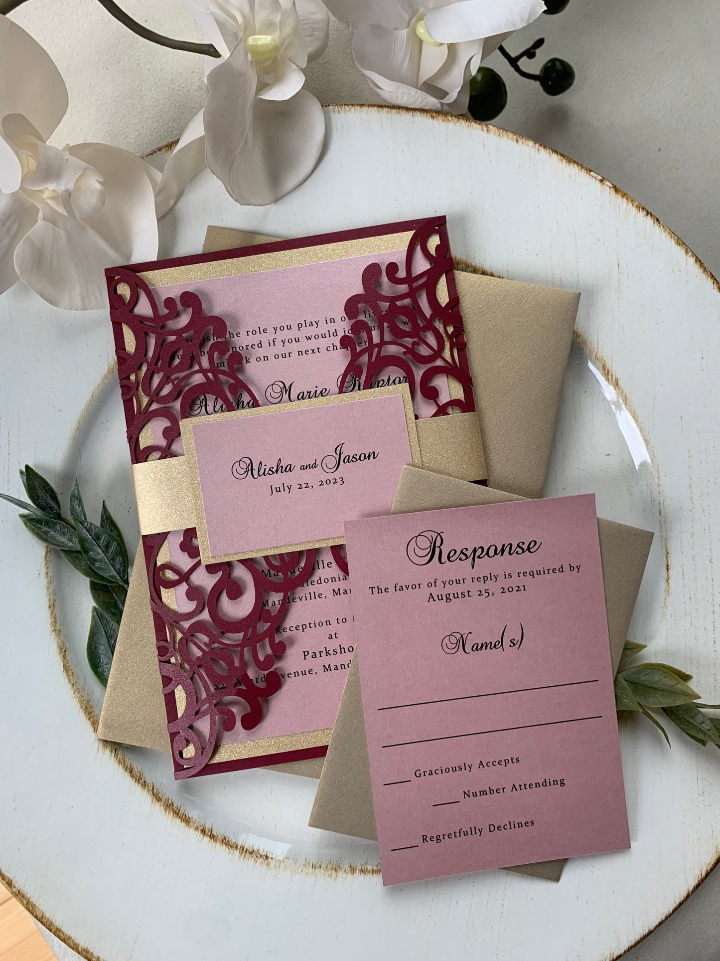 Alisha Invitation Suite