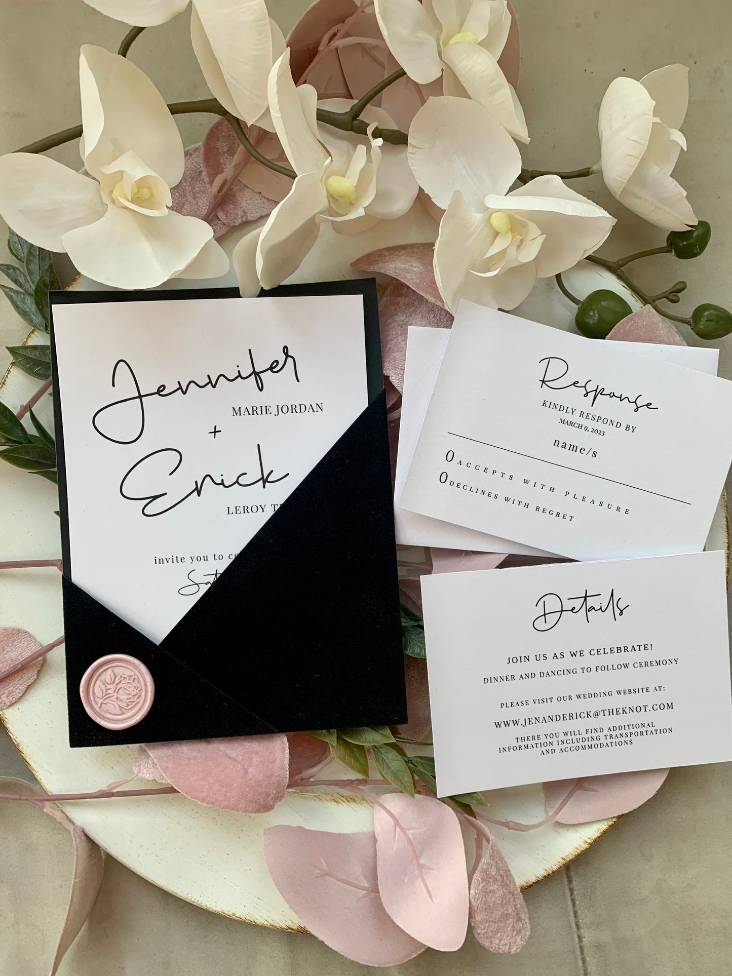 Minimalist Printable Invitation Set