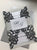 Black silver Glitter Lasercut invitation, Pocket fold laser cut invitation, DIY Wedding Invitation, Elegant wedding Invitation