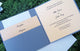 Yellow and Grey pocketfold invitation, Bow wedding invitation, pocketfold wedding invitation, modern, chic wedding invitation