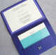 Peacock Pocketfold Invitation Set