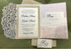 Mint Green Gold Glitter Lasercut invitation, Pocket fold laser cut invitation, DIY Wedding Invitation, Pocket fold wedding Invitation