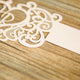 Heart Lace Laser Cut Belly Band