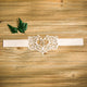 Heart Lace Laser Cut Belly Band