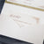 Vintage Lace Off White Pocket fold Invitation Folder