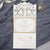 Vintage Lace Off White Pocket fold Invitation Folder
