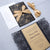 Black Elegant Laser Cut Folder