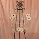 Chic Floral Acrylic Welcome Sign