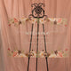 Large Blush Neutral Floral Acrylic Welcome Sign