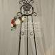 Vintage Floral Rose Acrylic Welcome Sign
