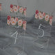Blush Floral  Acrylic Table Number