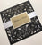 Laser Cut Invitation, DIY Laser Cut Invitation, Elegant Invitation, Glitter Invitation, Shimmer Invitation, Pochette Invitation, Black laser cut invitation