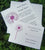 Dandelion Wedding Invitation: Nature Wedding Invite, Flower Wedding Invitation, Custom Invite, Purple/Silver/Yellow/Black/Gold Invitation