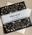 Elegant glitter laser cut invitation package, custom laser cut invitations, Black Glitter invitation suite