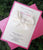 Baby shower invitation, pink shower invitation, rhinestone invitation, elegant shower invitation