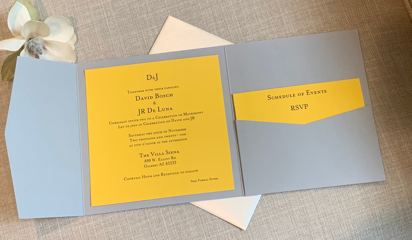 Dee Invitation Suite