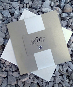 Elegant Customized Pocket fold Invitation
