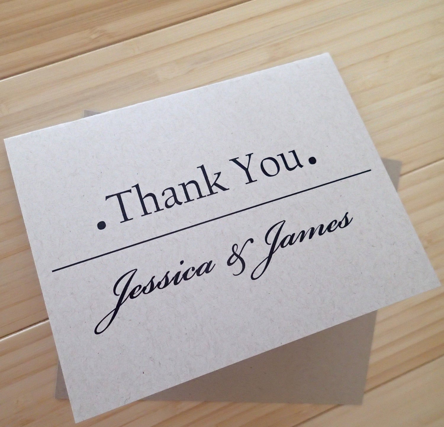 personalized thank you cards